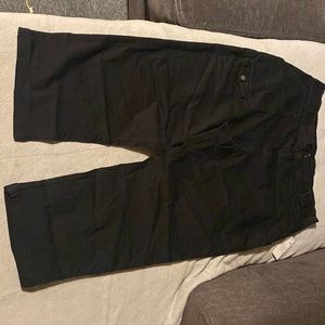 High waisted relaxed capri pants NWT
